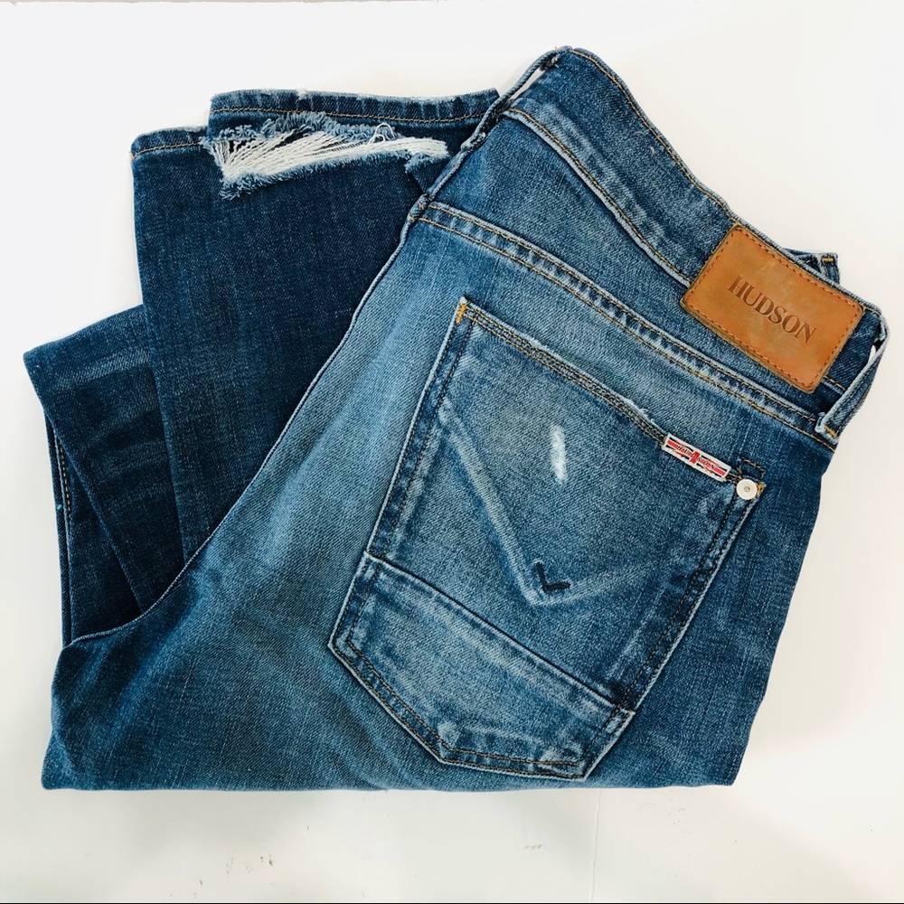 HUDSON Byron Straight Leg Jeans Sz 34